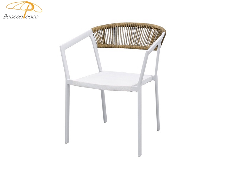 garden chairs in white color